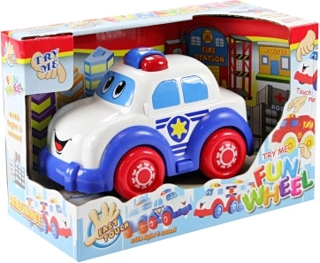 Mașinuță de poliție cu lumină și sunet