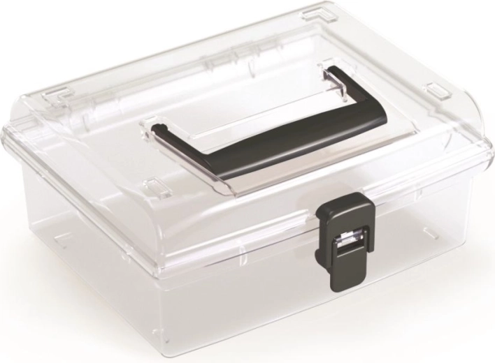 Organizator din plastic NUF Low 195 × 174 × 85 mm negru