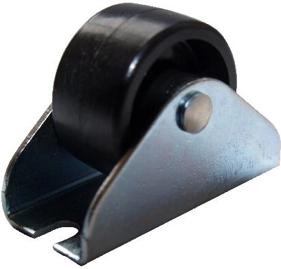 Roată fixă pentru mobilier 50 mm, plastic și metal, 20 buc