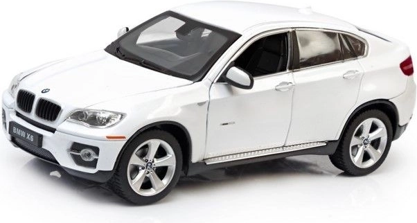 Rastar model auto BMW X6 1:24 alb - 1 bucată