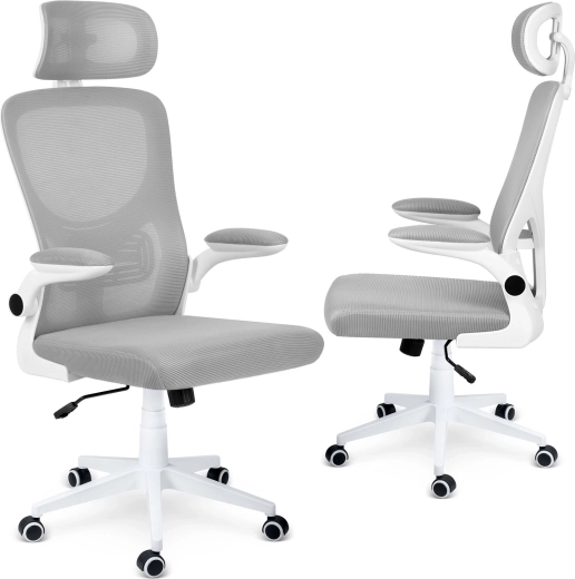 Scaun de birou ergonomic Sofotel Brass, gri