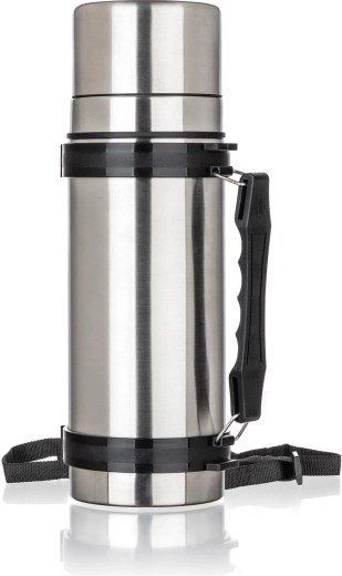 Termos Akcent din inox cu mâner din plastic, 1 l