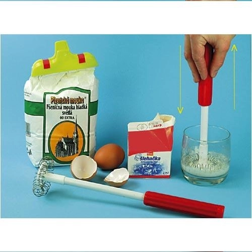 Tel manual Turbo 65 mm din inox cu mâner din plastic