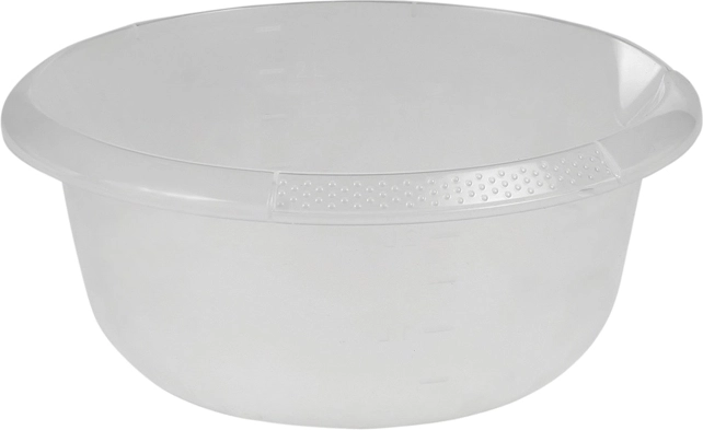 Bol rotund cu cioc de turnare 2,5 l transparent 24 cm