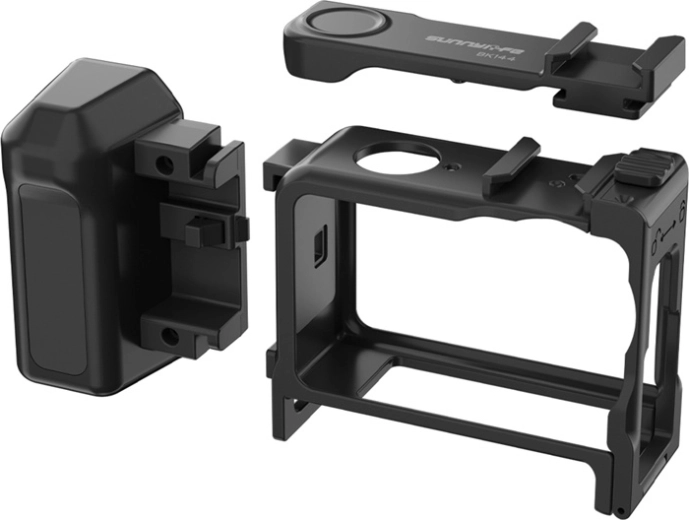 Sunnylife 2v1 cadru de protecție și suport pentru Osmo Action 6