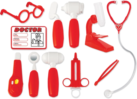 Set mic de doctor cu geanta pentru copii PILSAN