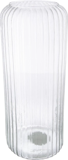 Vază din sticlă reciclată 15 × 15 × 37 cm