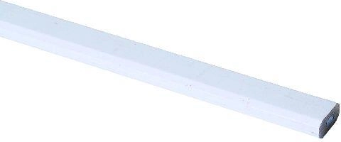Creion de tâmplărie 25 cm HB, alb (12 buc)