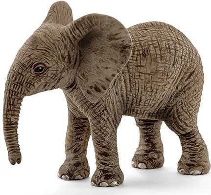 Figurină pui de elefant african Wild Life Roșu