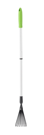 Greblă de grădină telescopică 77,5–112 cm