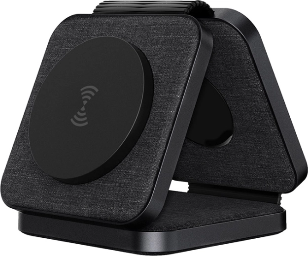 Solight încărcător wireless de călătorie 3în1 compatibil cu MagSafe