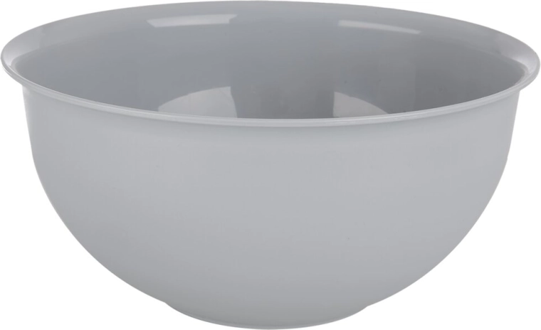 Bol de bucătărie din plastic Sandy 23,5 cm gri