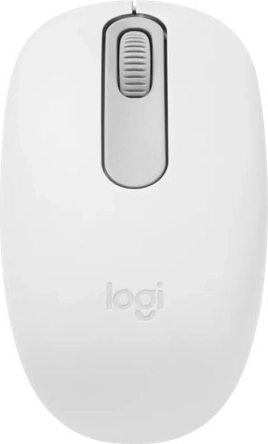 Mouse Bluetooth M196 alb murdar