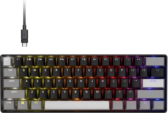 Tastatură de gaming Clipper Pro Mini 60 Core neagră