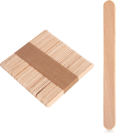 Bețe pentru înghețată din lemn 50 buc.