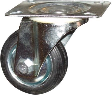 Roată pivotantă 100 mm, capacitate 60 kg