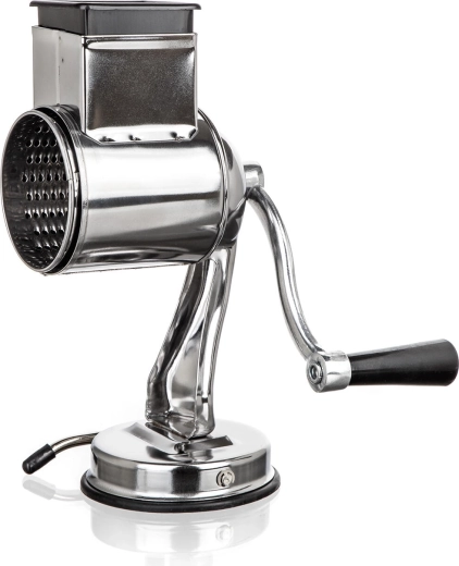 Răzătoare manuală din inox pentru pesmet, nuci și brânză cu ventuză CULINARIA