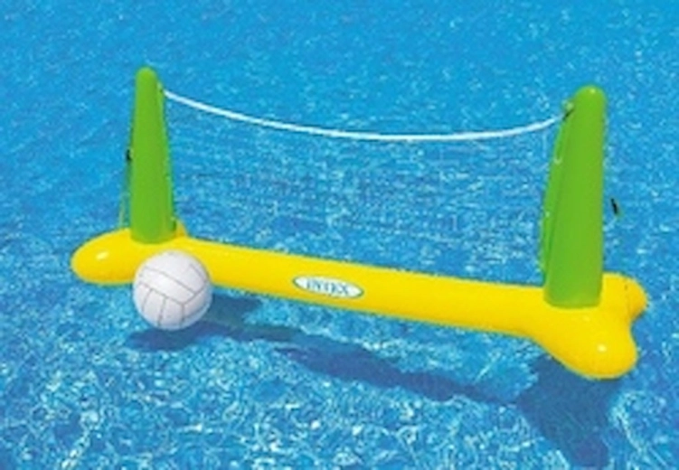 Plasă de volei gonflabilă Intex pentru apă, cu minge