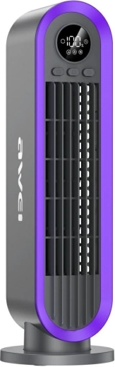 Ventilator tip coloană AWEI F52 3600 mAh gri