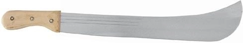Machetă cu lamă de 18" și mâner din lemn, 60 cm