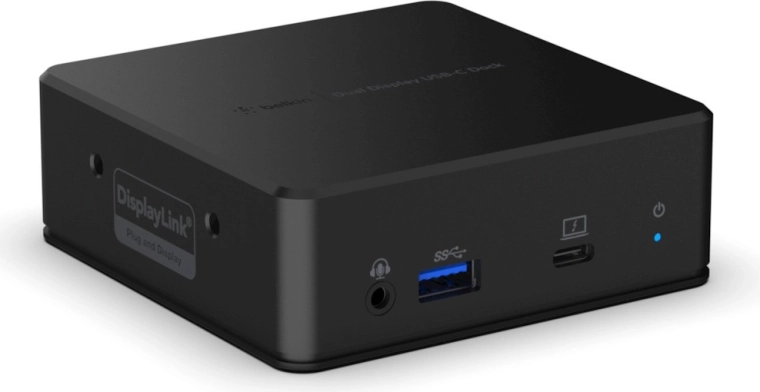 Belkin stație de andocare USB‑C cu ecran dublu (85 W, DisplayLink)
