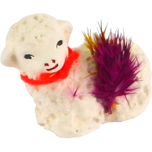 Mielușel de Paște așezat 4,5 × 2,5 × 4 cm