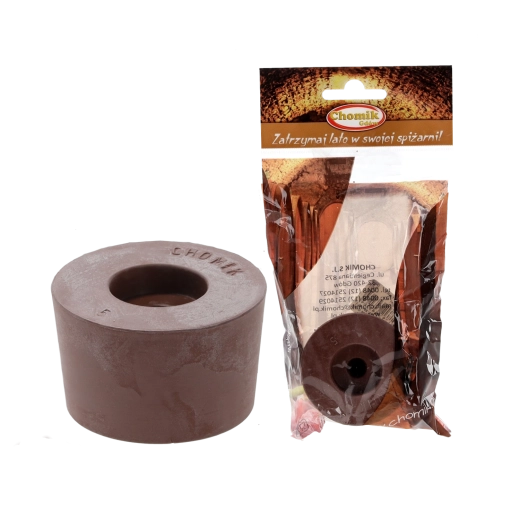 Dop fermentație din cauciuc cu orificiu pentru balon 54 l