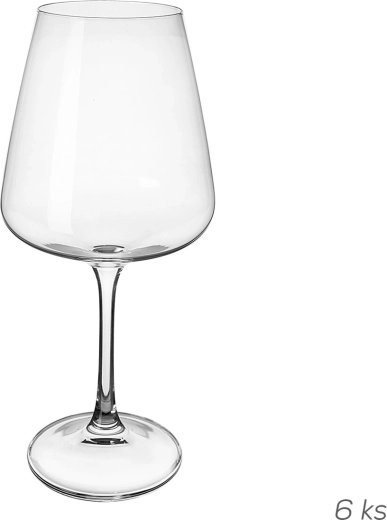 Pahare Corvus pentru vin 0,45 l, 6 buc.