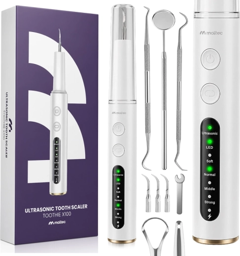 MalTec îndepărtător cu ultrasunete pentru tartru dentar Toothie X100