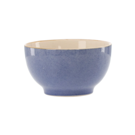 Bol ceramic pentru supă 650 ml cu mânere – albastru SIAKI Collection