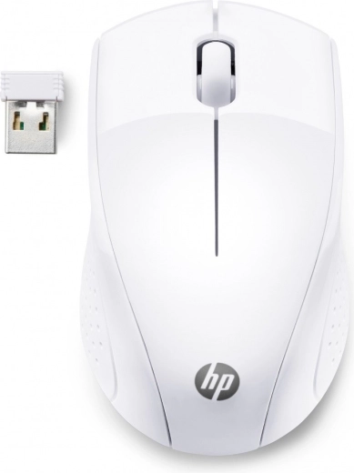 Mouse wireless HP 220 alb zăpadă