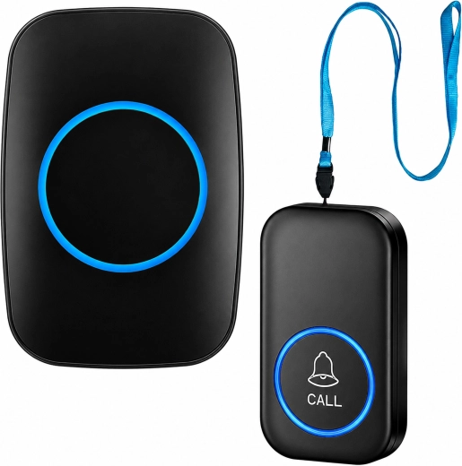 Sonerie fără fir, rezistentă la apă, pentru ușă și poartă, cu rază de 300 m