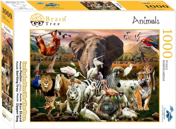 Puzzle Animale 1000 piese