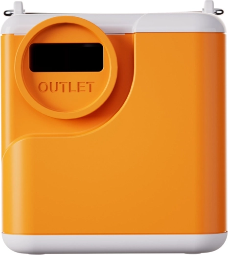 Flextail Nano pump 5c2 pompă portabilă 3în1 cu lumină de camping (portocalie)