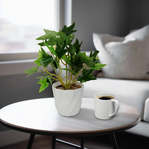 Plantă decorativă artificială iederă 20 cm