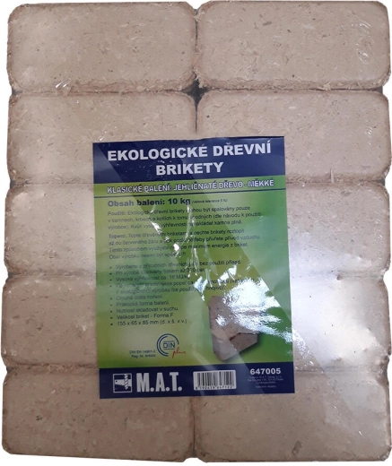 Brichete din lemn 10 kg