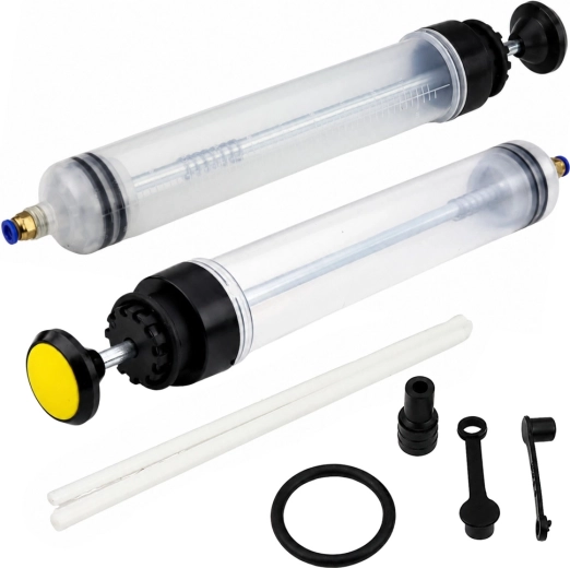 Aspirator manual și pompă pentru ulei și lichide de funcționare 200 ml
