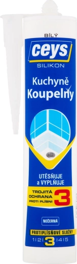 Silicon sanitar CEYS 280 ml – Alb