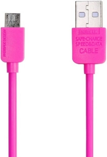 Cablu micro USB roz 1 m REMAX
