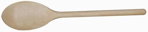 Lingură de lemn ovală 40 cm