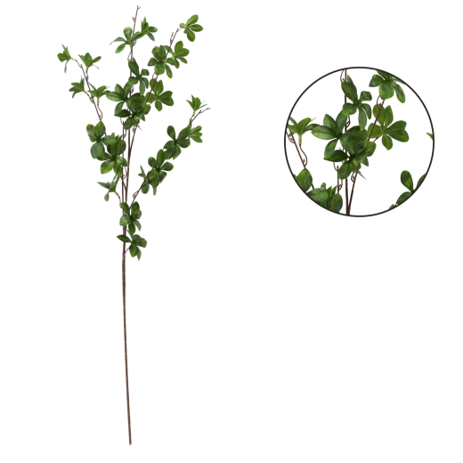Ramură verde artificială 90 cm