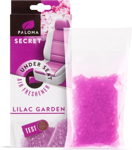 Odorizant auto Paloma Secret pentru amplasare sub scaun, Liliac garden, 40 g