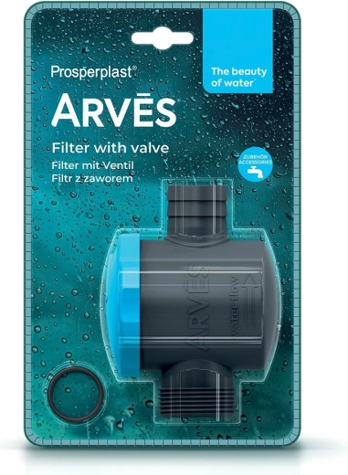 Filtru cu robinet de 1" pentru butoi de apă de ploaie Prosperplast