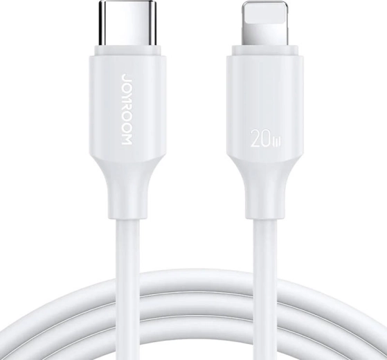 Joyroom cablu USB-C la Lightning 20 W, 1 m (alb)