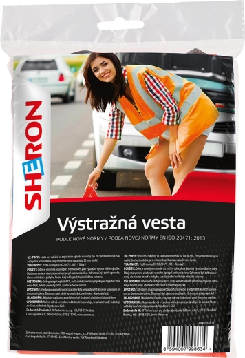 Vestă de avertizare SHERON CZ/SK
