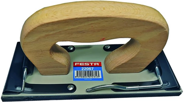 Suport din lemn pentru hârtie abrazivă FESTA 170 × 70 mm