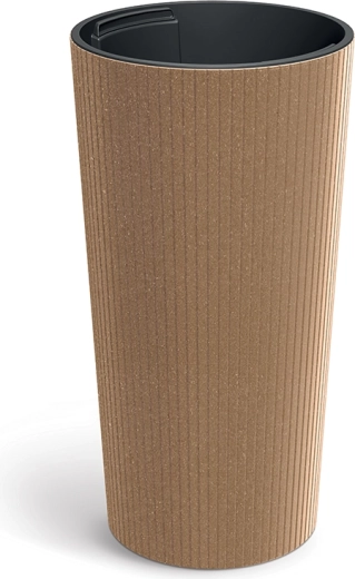 Ghiveci Lamia Slim Eco Wood 25 cm Naturo