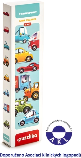 Puzzlika mijloace de transport – puzzle educativ pentru copii