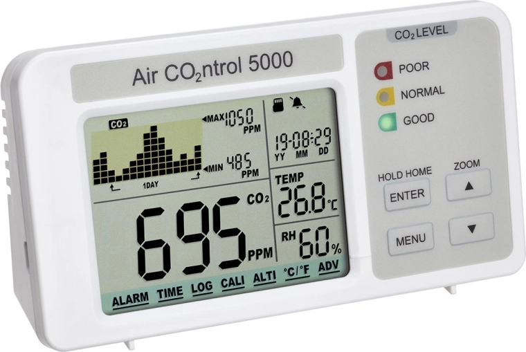 TFA AirCO2ntrol 5000 – înregistrator CO2 cu măsurarea temperaturii și umidității