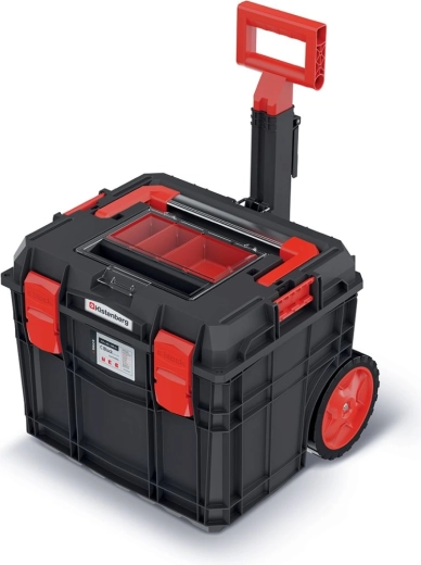 Troler pentru scule C Block Alu Log 45 × 38 × 38,8 cm – negru